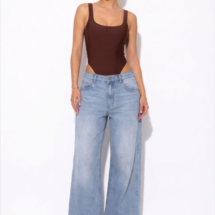 Sleeveless Square Neck Coco Bodysuit