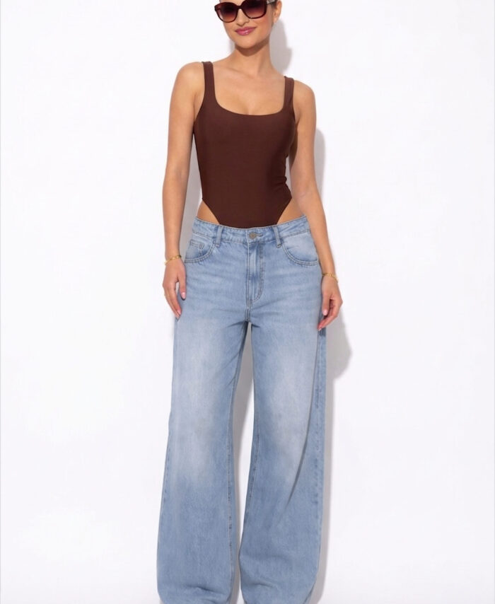 Sleeveless Square Neck Coco Bodysuit